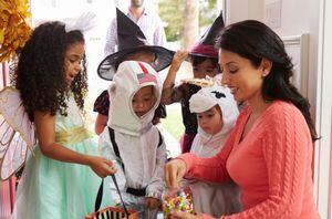 Halloween. Neighborhood halloween activities. Meeting your neighbors. Holiday. Neighborhood meet up.