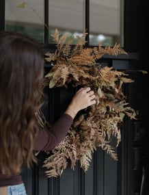 Fall Front Porch & DIY Foraged Wreath-1