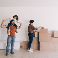 Tips for preparing your family for a big move. Moving Day. Moving with kids.