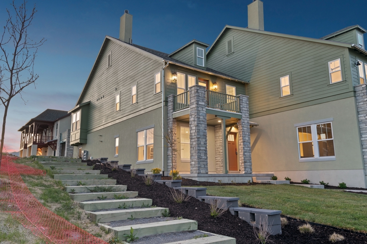 The Anniston. Luxury Townhome. Townhome living. Utah. New home.